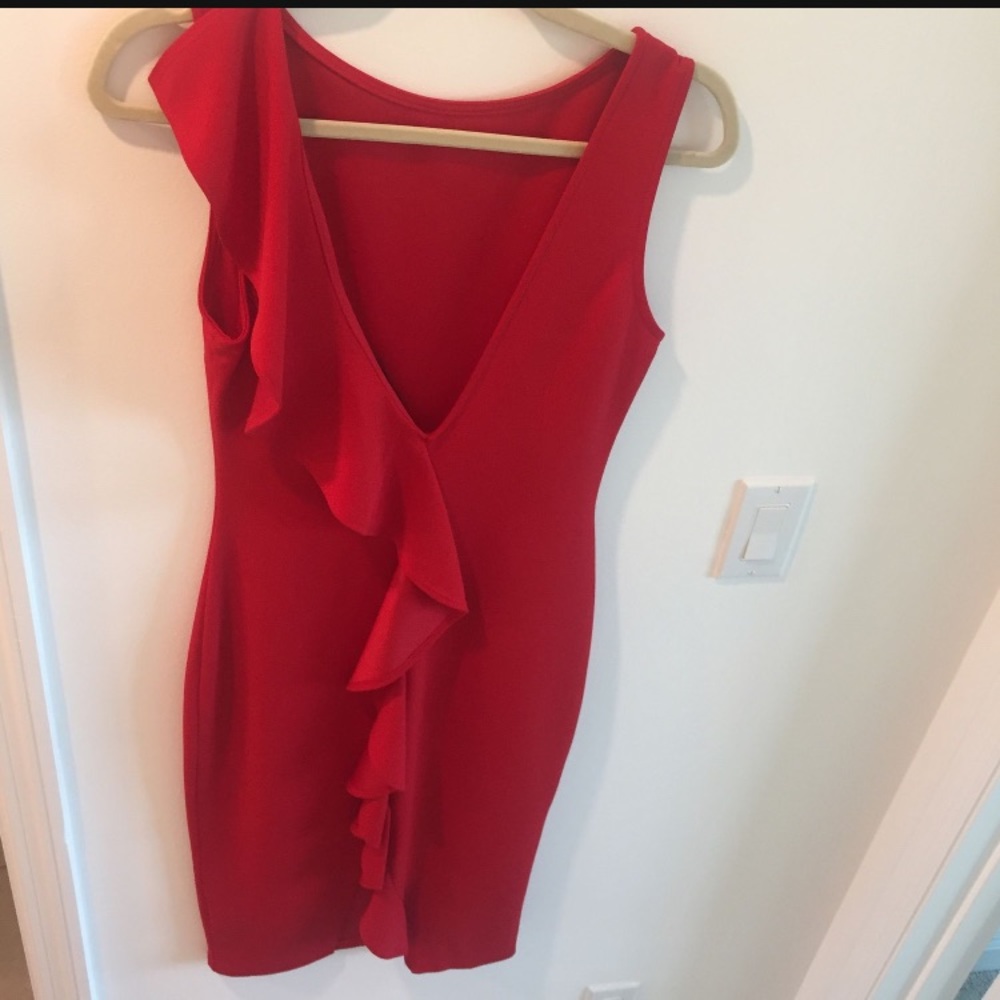 Red dress